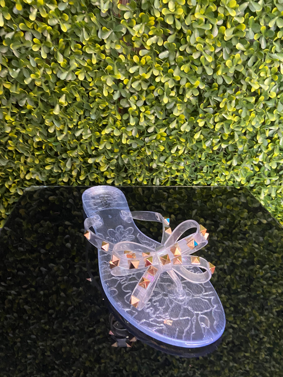clear jelly sandals tumblr
